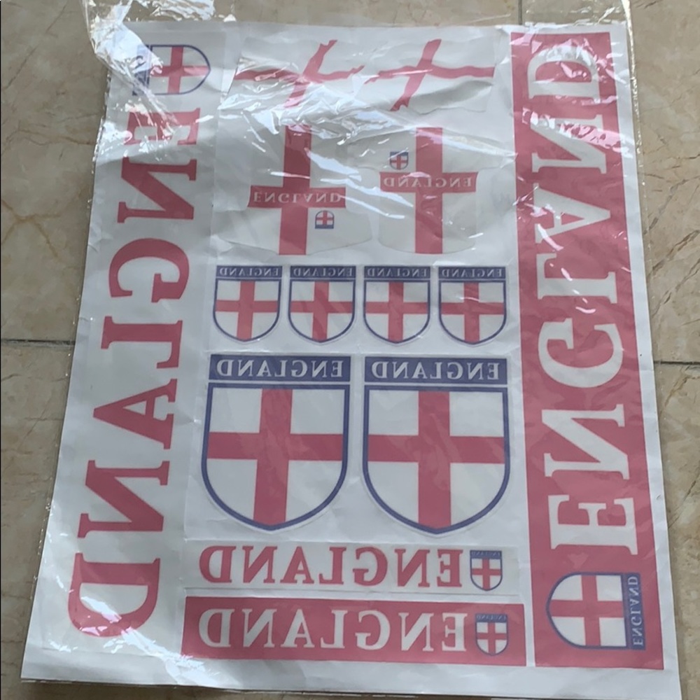 England stickers
